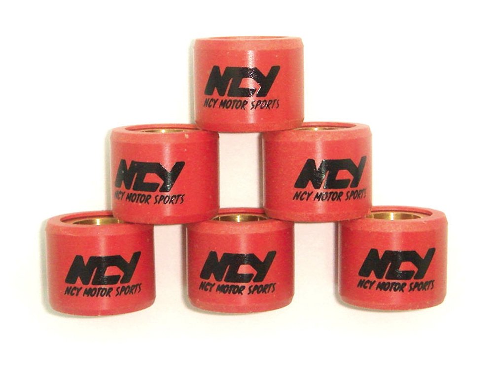 NCY 16x13 9 Gram Rollers - Compatible with Variators - High-Performance CVT Roller Weights for Smooth Acceleration - Ideal for Scooters, ATVs, and Go-Karts