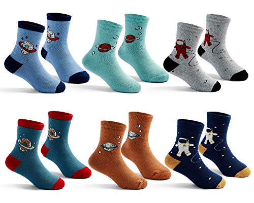 Cute Space 6 Pairs 9923/Boys