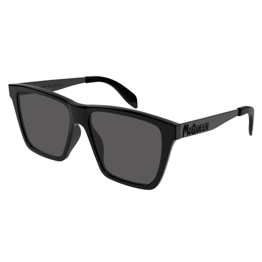 Alexander McQueen AM0352S 001 Sunglasses - Luxury Designer Shades for Men & Women - Perfect for Outdoor Activities, Beach, and Fashion Events