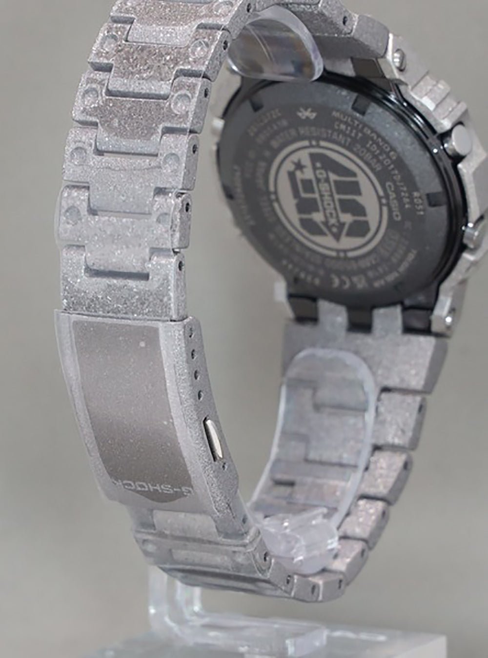 CASIO G-Shock 40th Anniversary Recrystallized Full Metal 5000 Series GMW-B5000PS-1JR Japan Made - Durable Shock-Resistant Watch for Outdoor Sports & Military Use