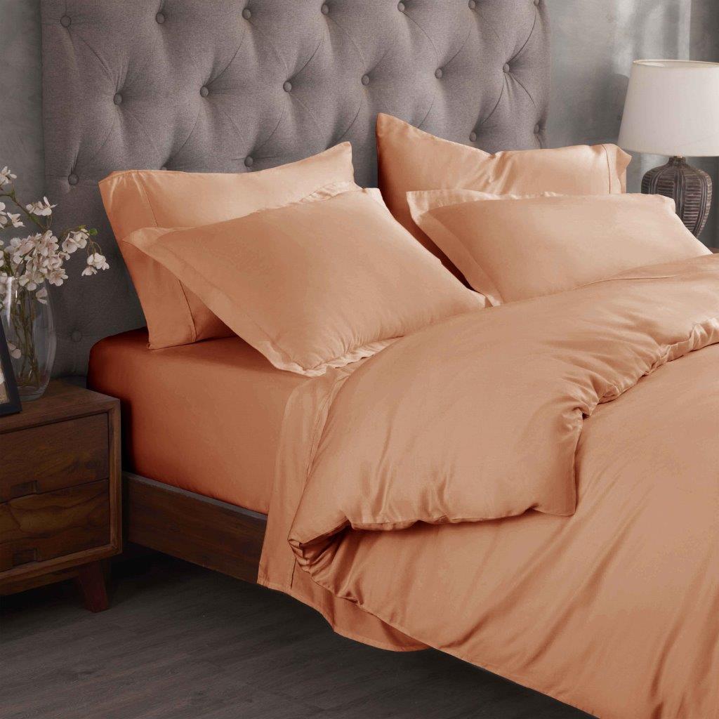 Premium 100% Egyptian Cotton Duvet Cover Set - 300 Thread Count, Breathable & Soft Bedding for All Seasons - Perfect for Master Bedroom, Guest Room & Luxury Hotels