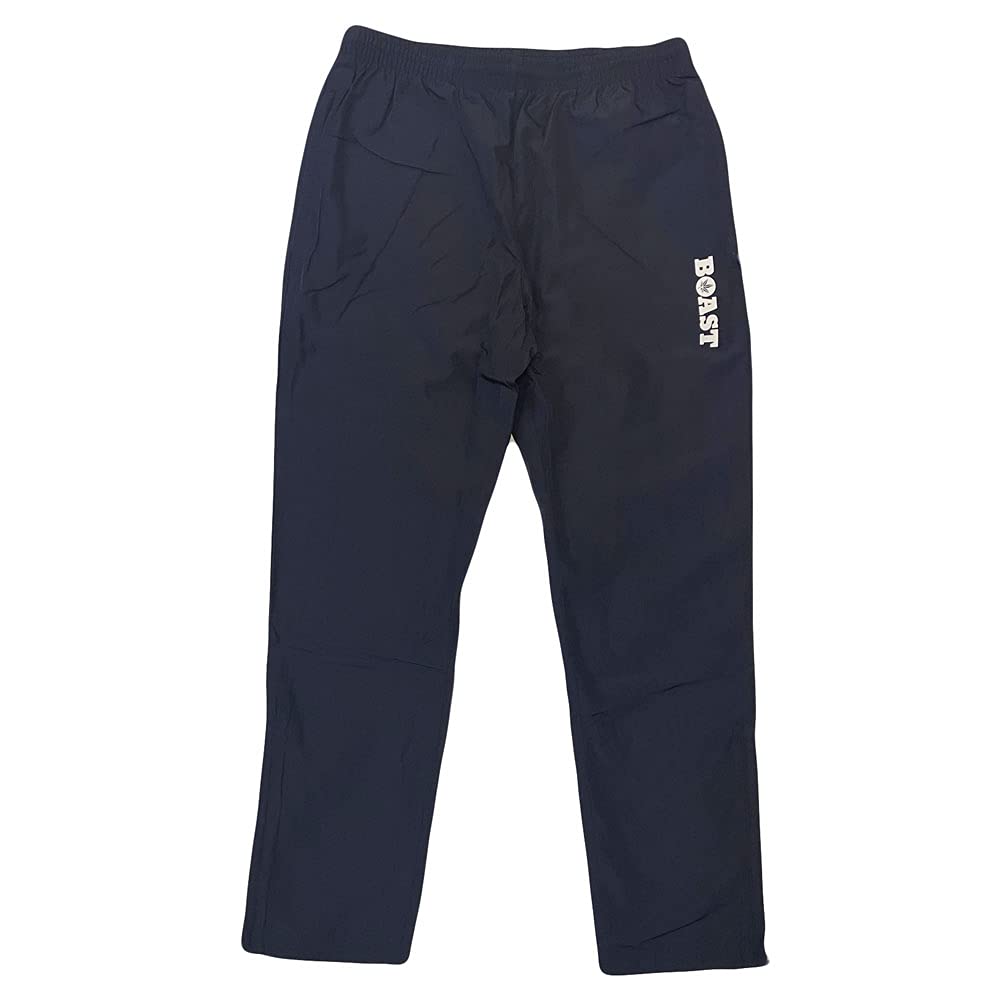 Boast Men's Zip-Up Leg Warm-Up Pants - Athletic Training Joggers for Running, Gym & Casual Wear