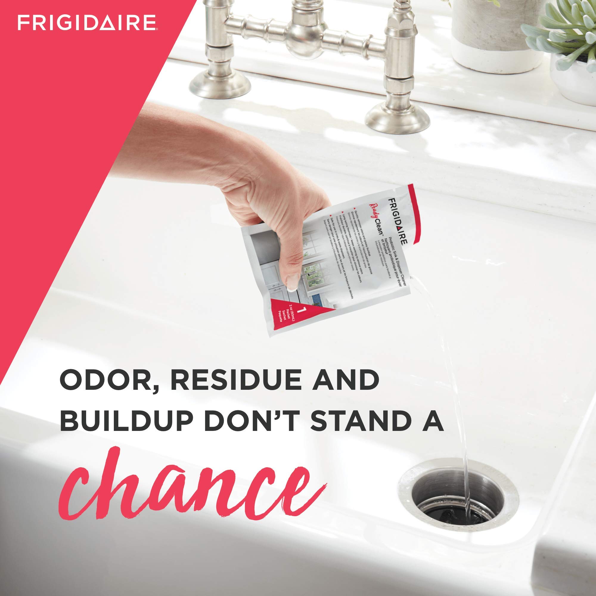 Frigidaire 10FFHOME01 Ready Clean Probiotic Appliance Care Kit - Refrigerator & Freezer Cleaning System - Eliminates Odors & Maintains Freshness - Perfect for Home Kitchen Appliances Maintenance