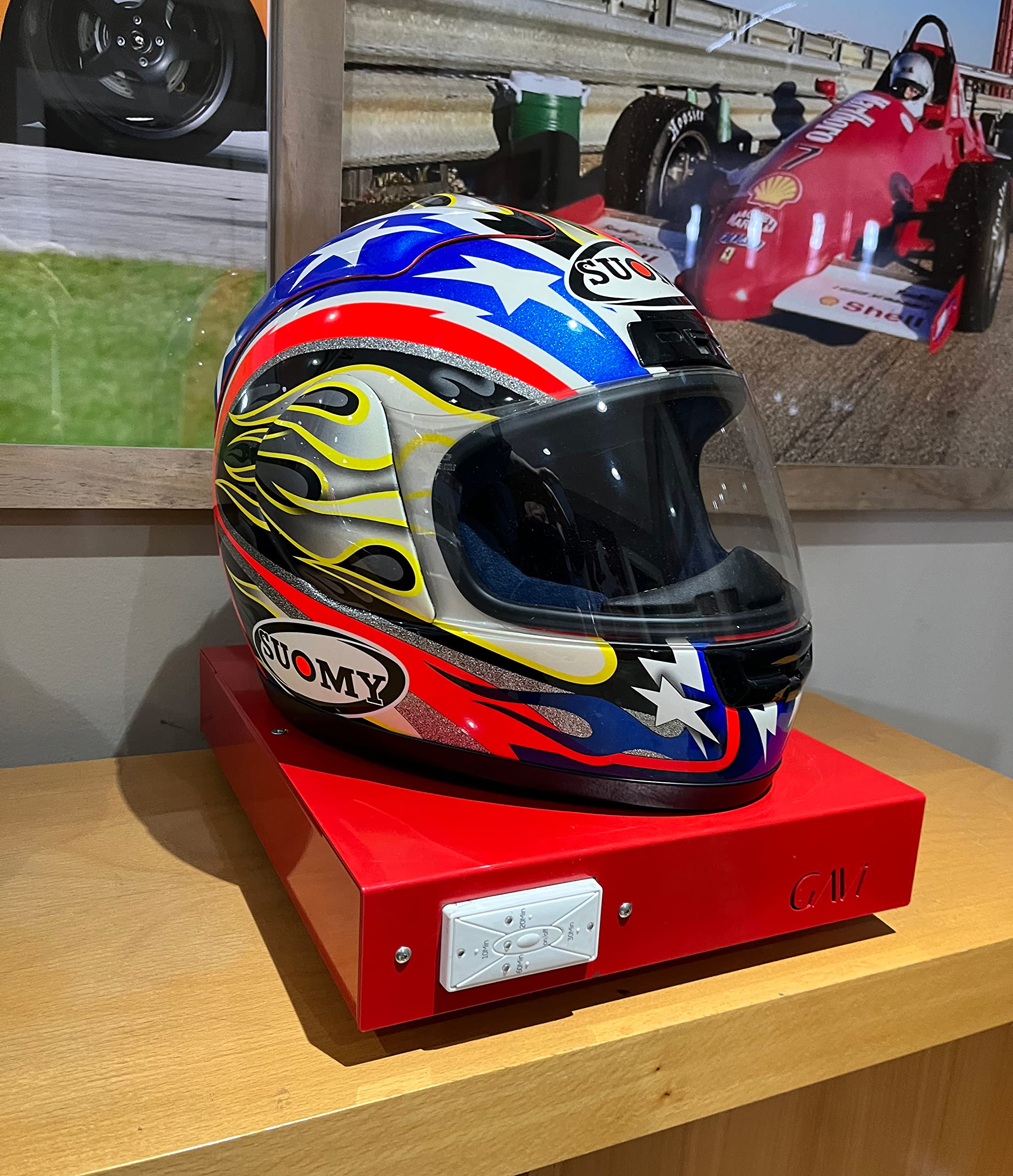 GAVI Helmet Dryer Fan with Timer - Fast Drying for Motorcycle, Racing, Football, Bike, Equestrian, Skiing, Hockey & Baseball Helmets - Perfect for Post-Ride, Game or Training Gear Care