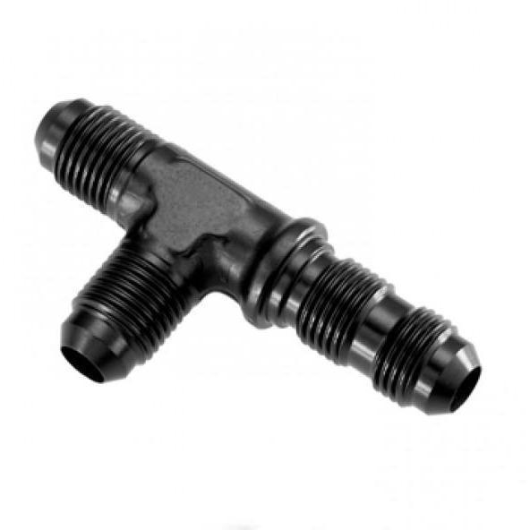 Fragola 3 AN Bulkhead T Run 480403 BL - High Performance Fuel Line Fitting for Automotive, Marine & Racing Applications