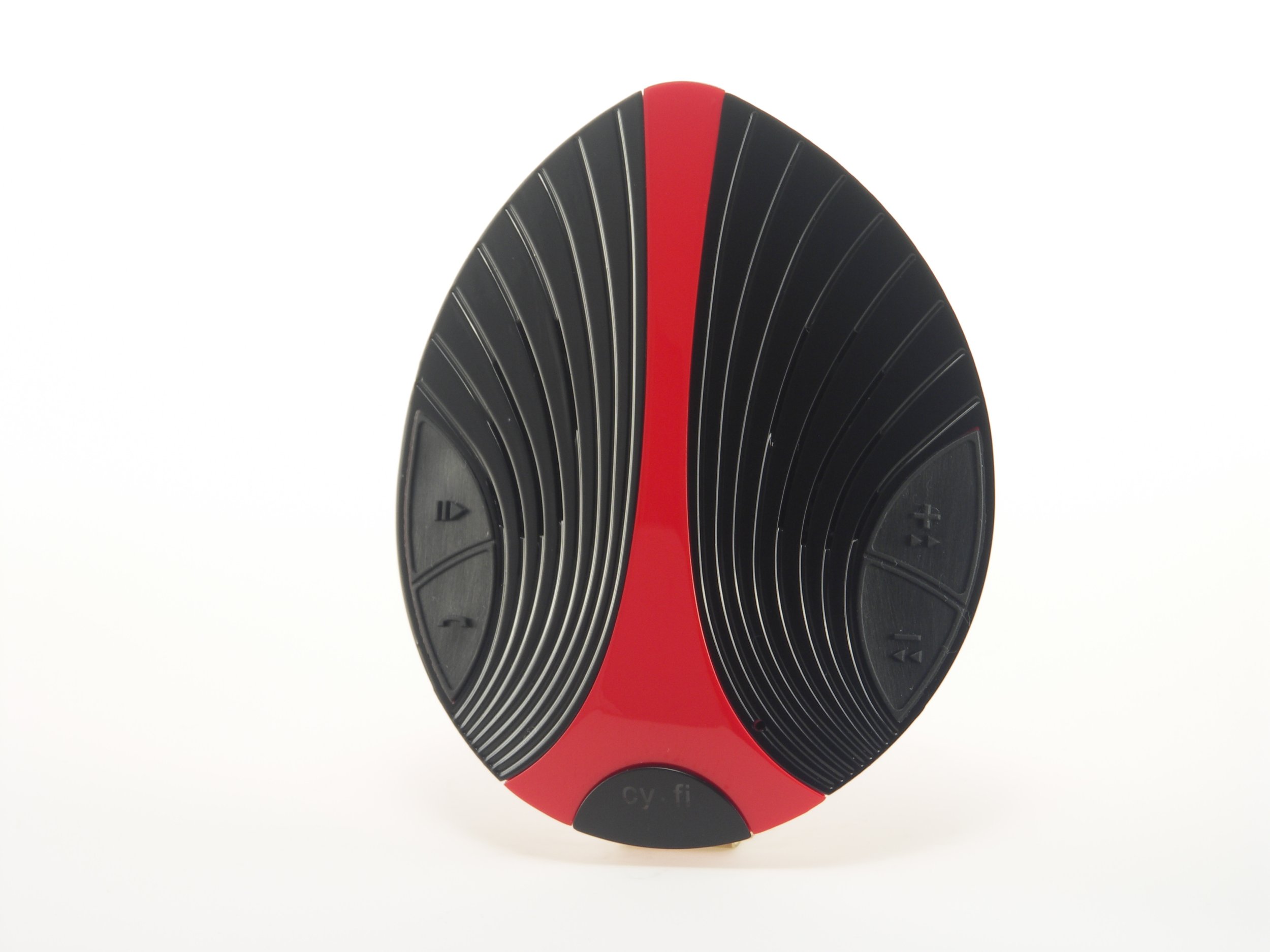 Cy-Fi Wireless Bluetooth Sports Speaker - Portable Waterproof Outdoor Speaker for Beach, Pool, Gym, Hiking & Camping (Red)