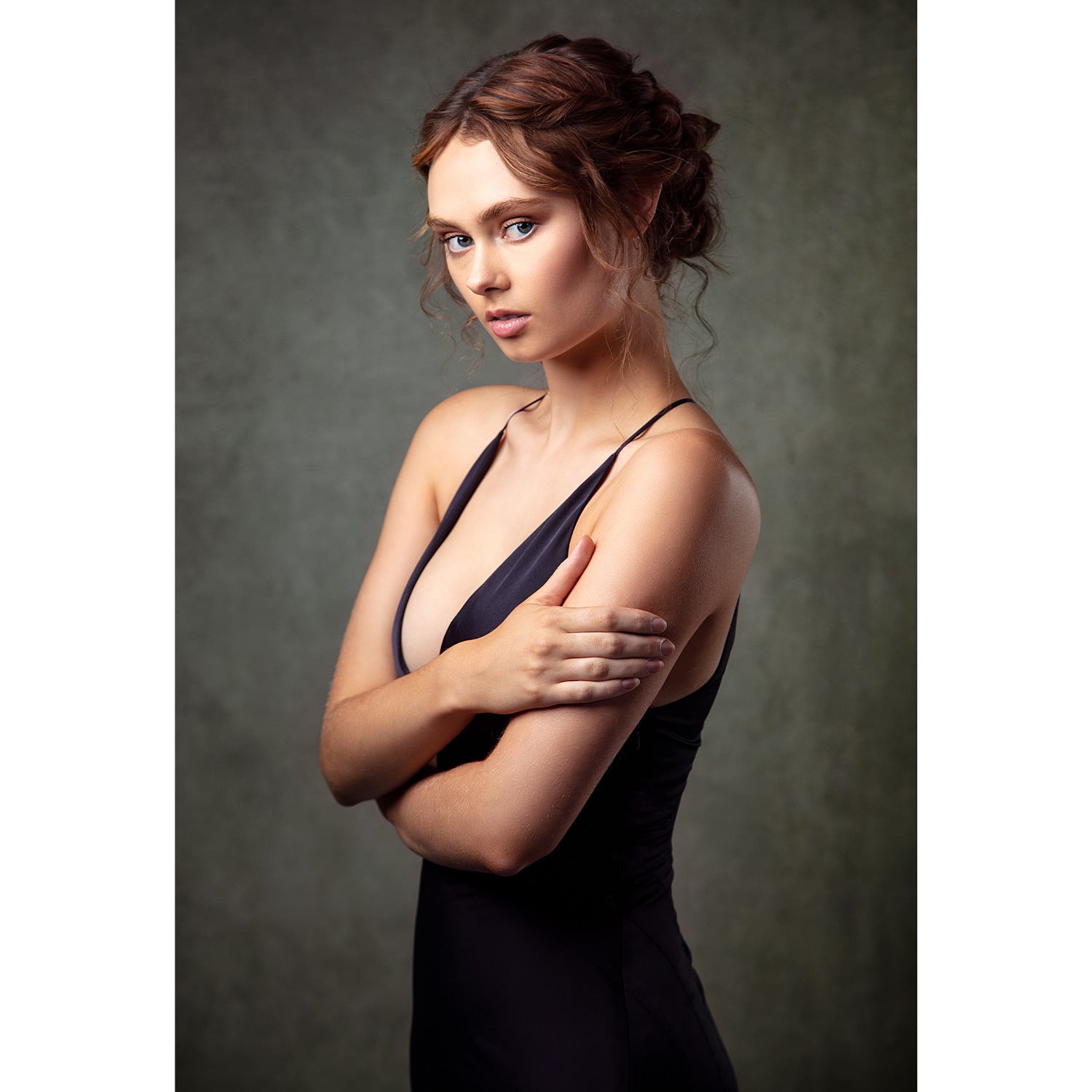 Joel Grimes X Drop Canvas Backdrop - 5' x 7' Parchment Paper for Photography Studio, Portrait & Product Shoots - Durable & Wrinkle-Resistant Background