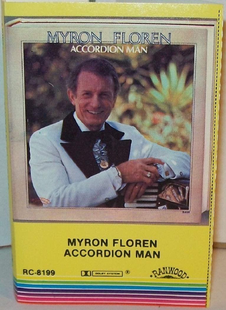 Myron Floren Accordion Man Cassette Tape - 1981 Vintage Music Album - Perfect for Collectors & Retro Music Lovers