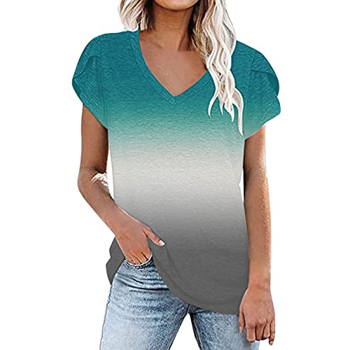 Stylish Floral Print Women's T-Shirt - Summer Round Neck Casual Blouse for Leggings | Breathable Comfort Tee for Outings, Yoga & Everyday Wear