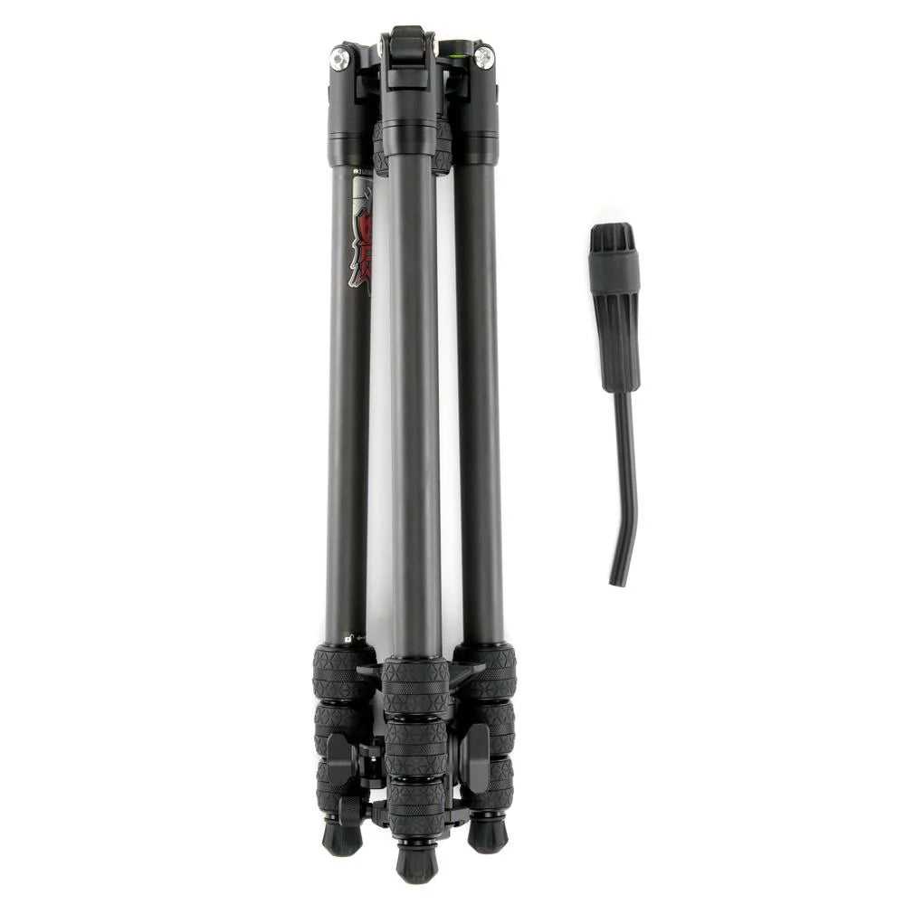 Punks Billy 2.0 Professional Video Tripod Kit with AirHed Trinity Stabilizer - Lightweight Aluminum Camera Stand for DSLR, Mirrorless, and Smartphone Filmmaking - Perfect for Vlogging, Live Streaming, and Outdoor Photography