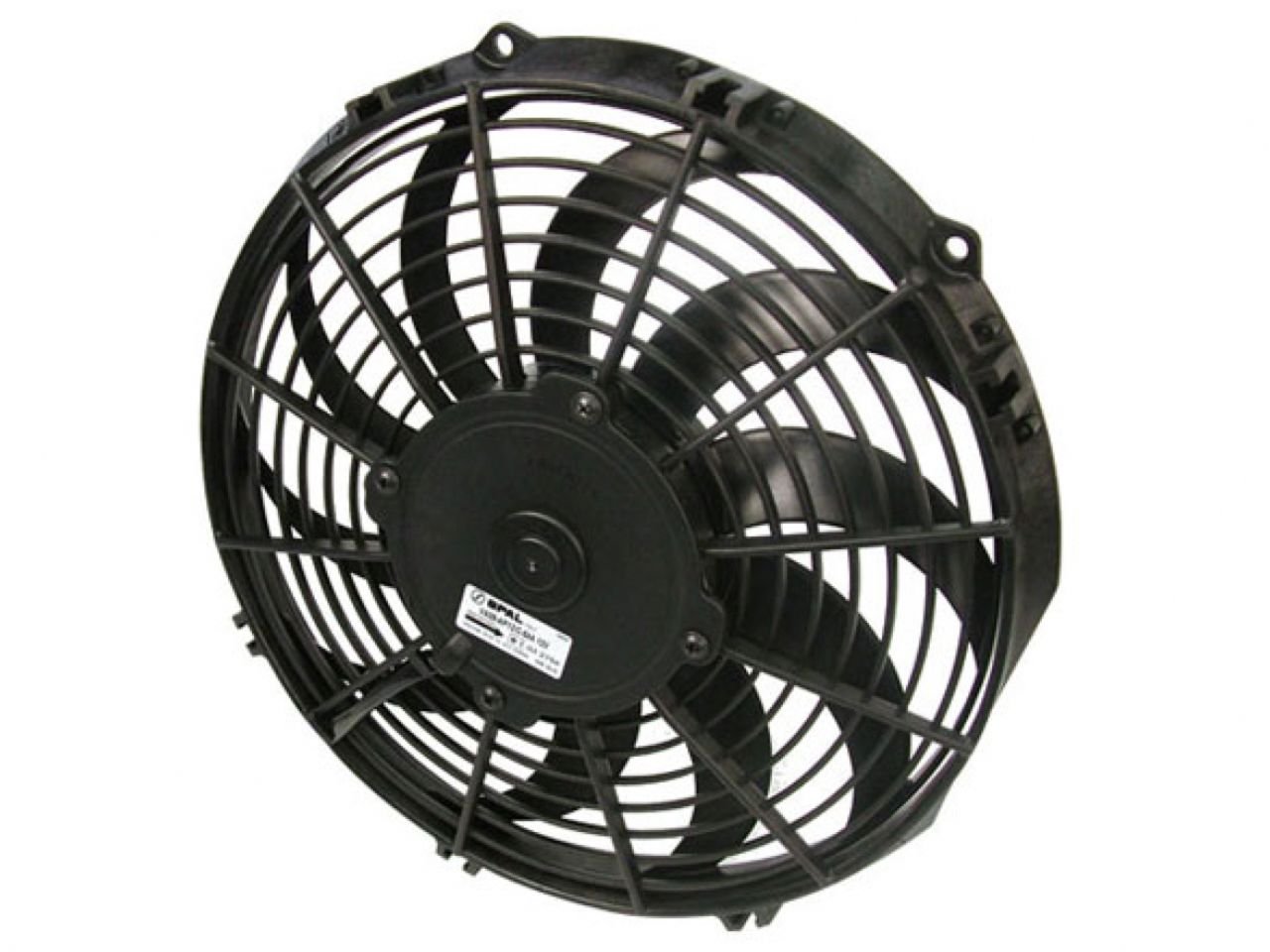 SPAL Automotive 30100435 10 Inch Low Profile Cooling Fan - Pull/Curved Blade for Car Radiator & Performance Upgrades | Perfect for Compact Engine Bays & Racing Applications