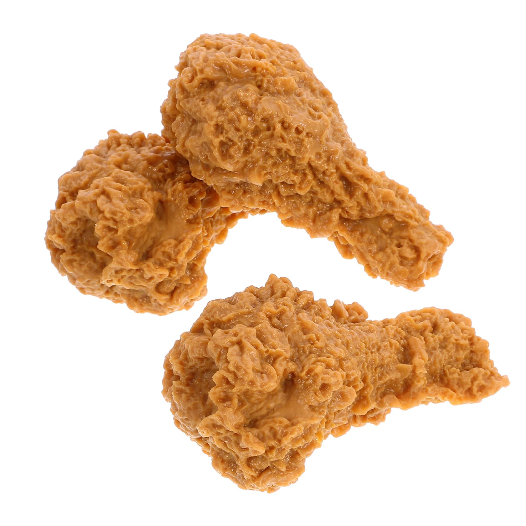 6 Pcs Realistic Fake Chicken Thighs & Drumsticks - PVC Imitation Food Props for Photography, Display, and Decoration | Perfect for Restaurant Menu Displays, Food Blogging, and Home Decor