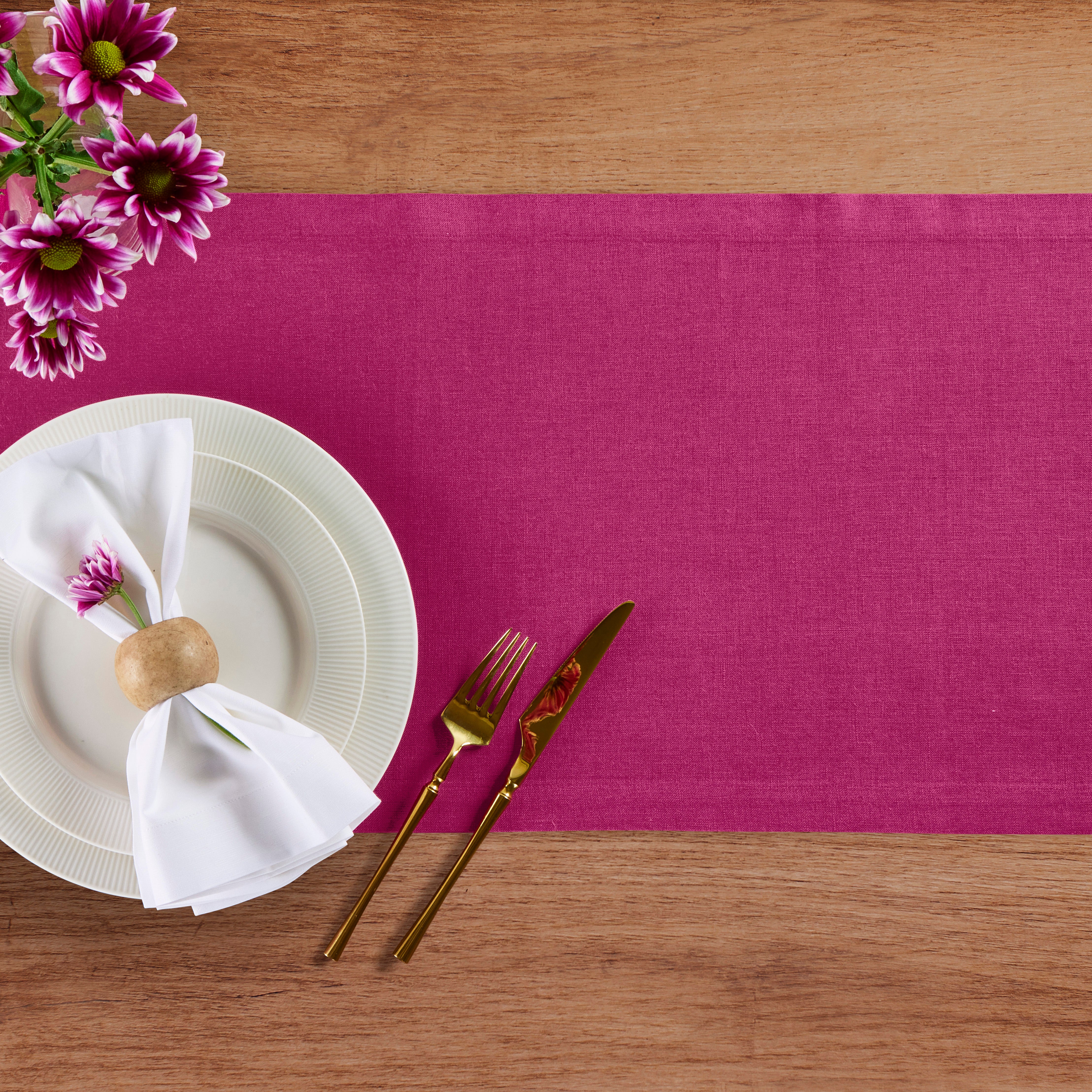 Elegant Diana Medium Weight Table Runner - Perfect for Dining Tables, Weddings, and Holiday Decor