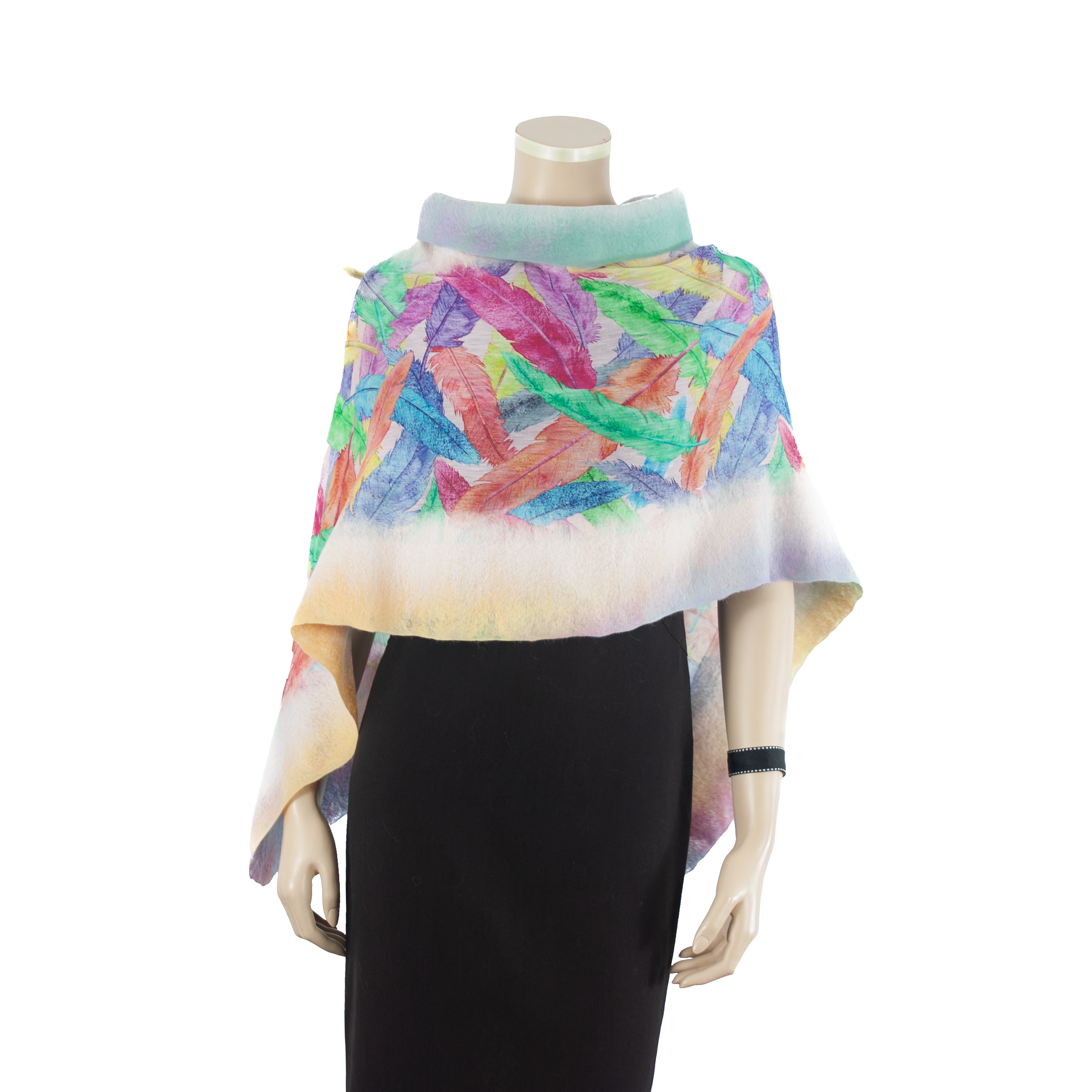 Linked Feathers Scarf #152 - Lightweight & Stylish Fashion Accessory for Women | Perfect for Casual Outfits, Parties & Special Occasions