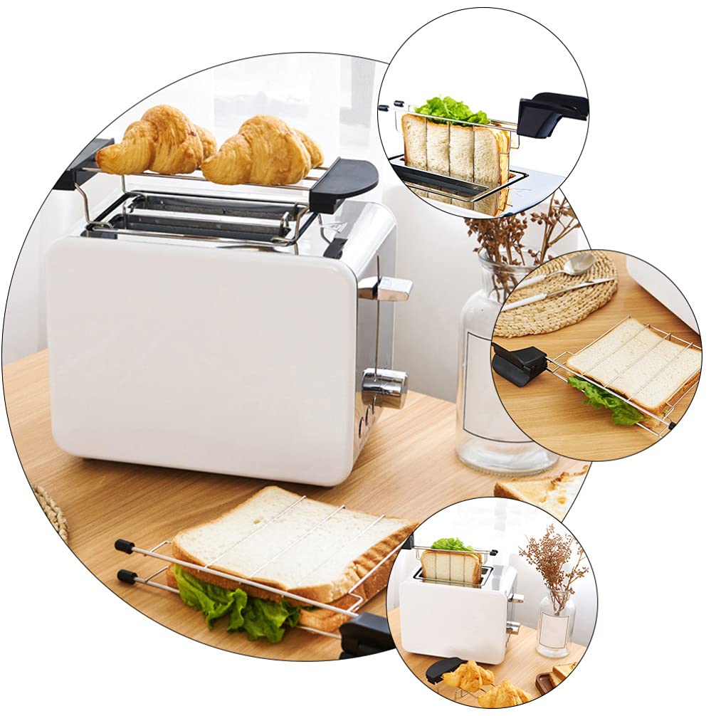 Doitool Sandwich Cage - 1PC Toast Rack for 2-Slice Toaster | Perfect for Breakfast, Kitchen & Office Use | Keep Sandwiches Warm & Organized