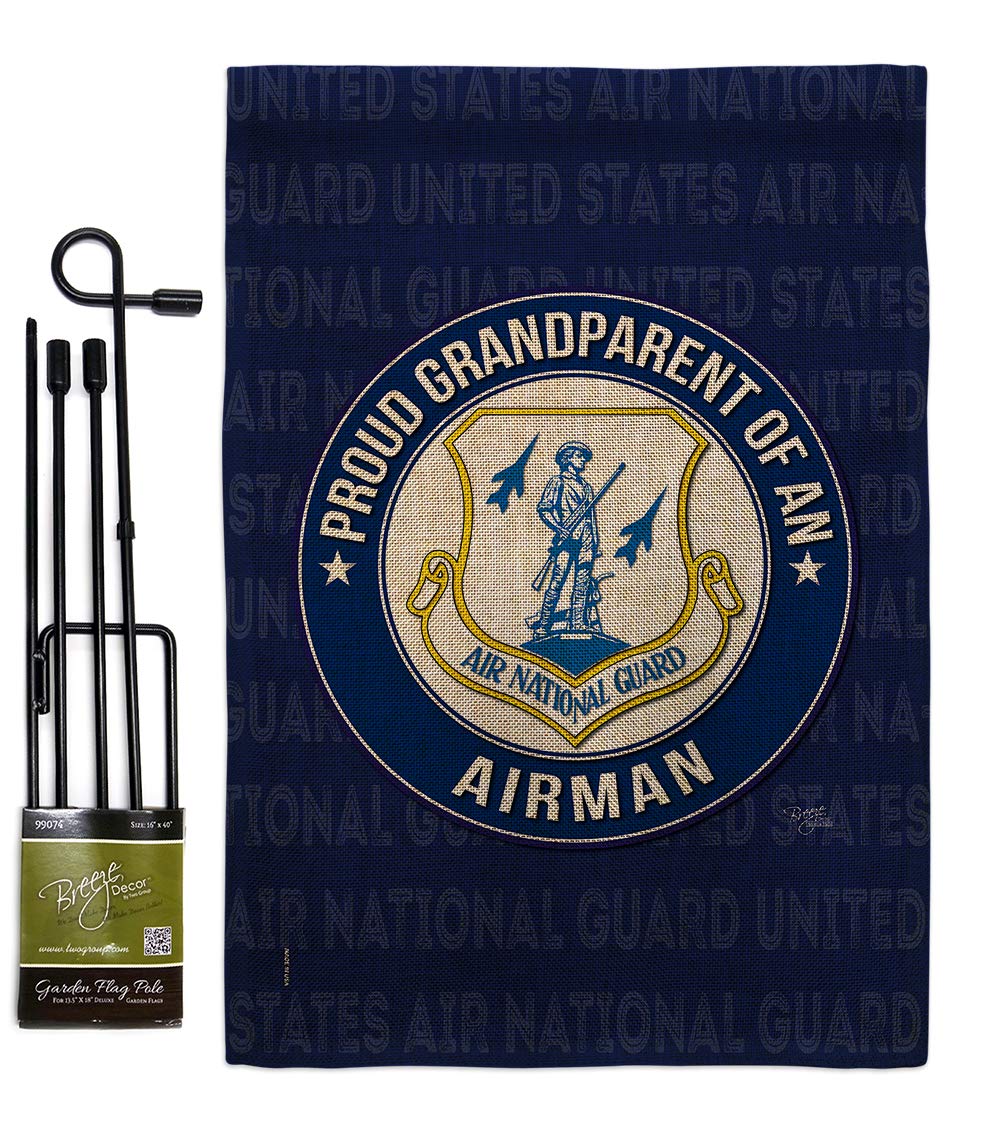 Air Force Garden Flag Set - Double-Sided Military Banner for Yard Decor