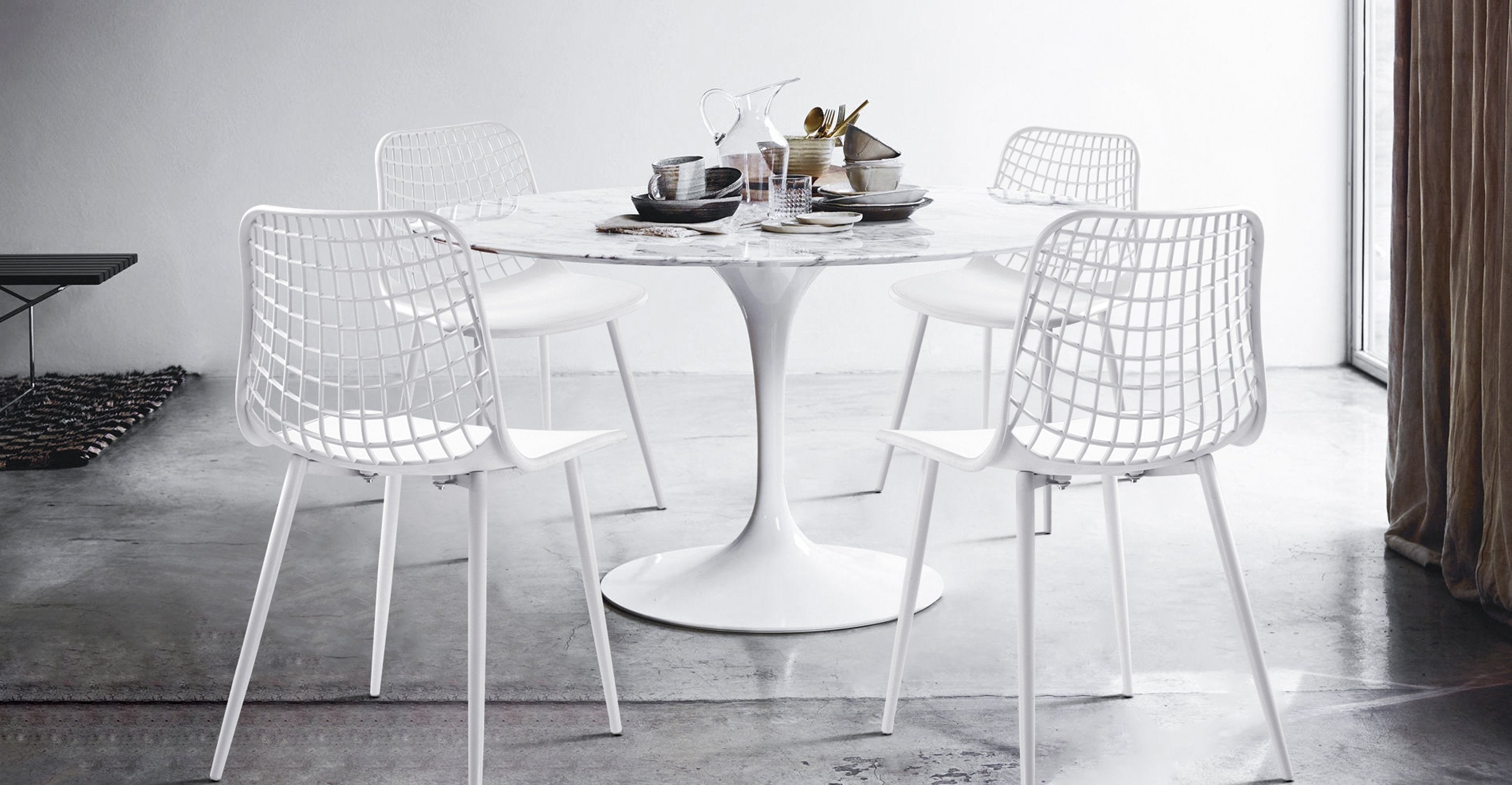 Marais Dining Chair - Modern Wooden Dining Chair for Kitchen, Dining Room & Office - Comfortable & Stylish Home Furniture for Everyday Use