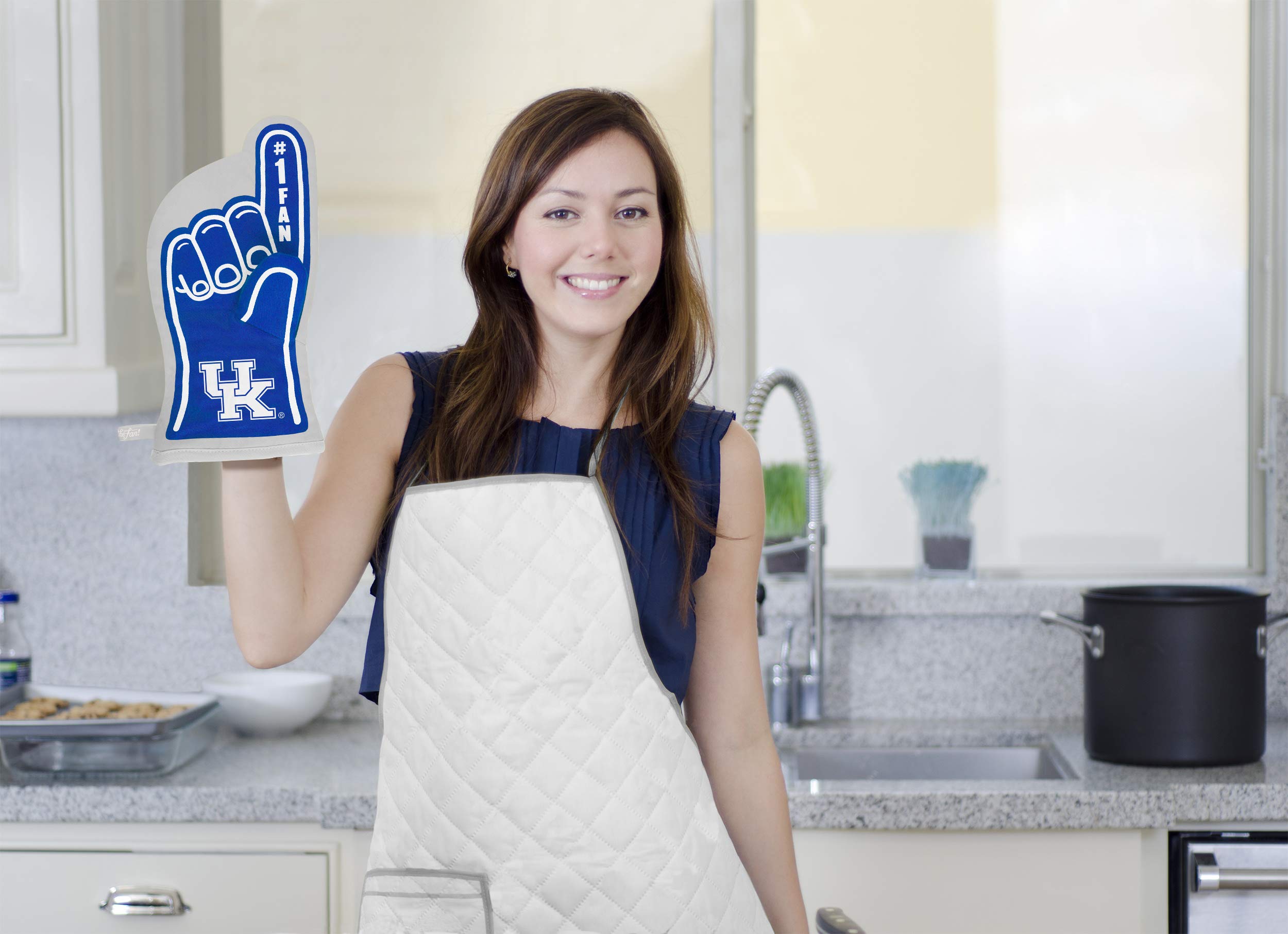 YouTheFan NCAA #1 Oven Mitt - Heat Resistant Kitchen Glove for Baking, Grilling & Cooking - Perfect for College Sports Fans & Game Day Parties