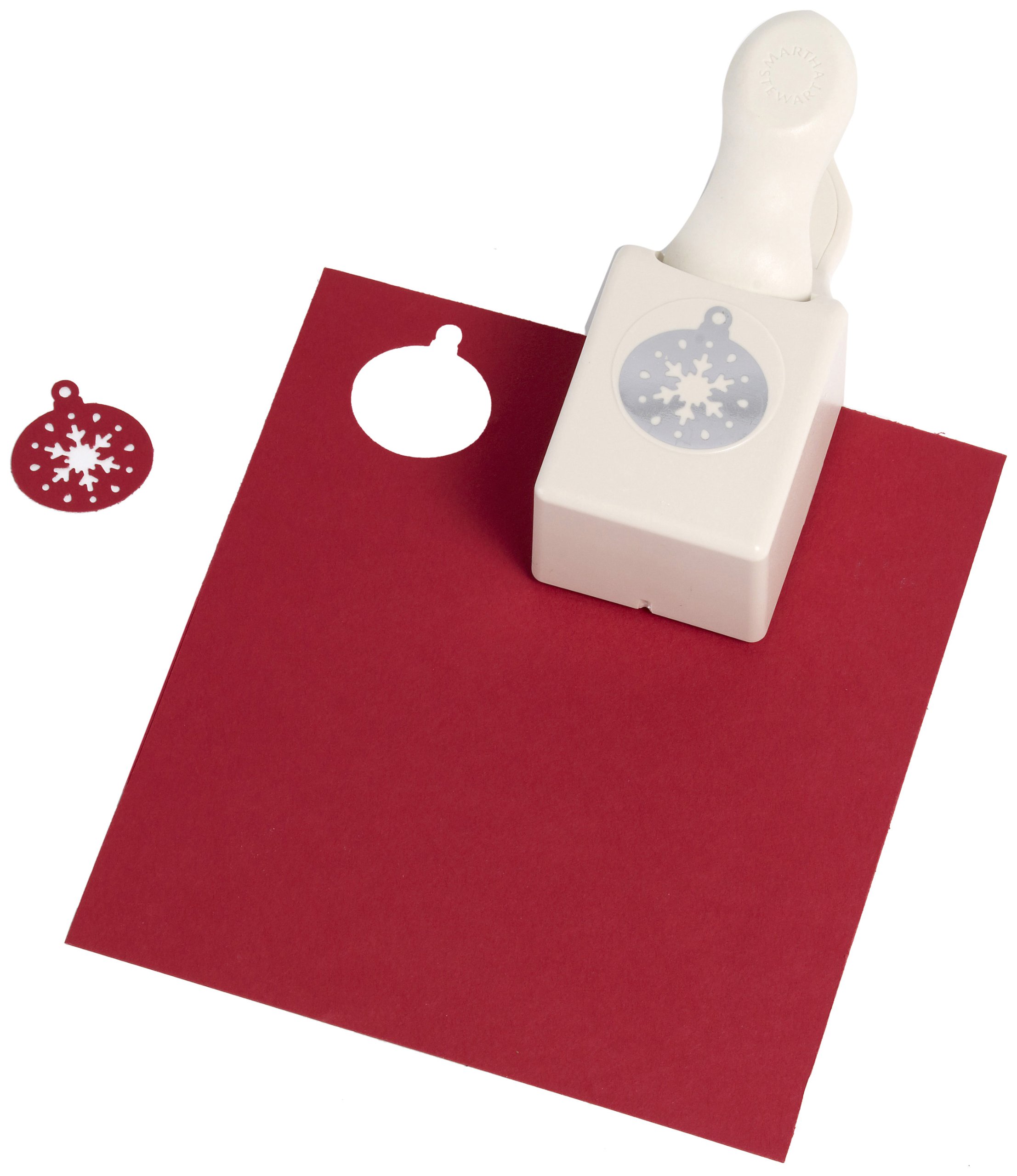 Martha Stewart Crafts Aspen Ornament Double Punch - Christmas Tree Decorations, Holiday DIY Scrapbooking Supplies for Cards & Home Decor (Set of 2) - Perfect for Gift Wrapping, Party Favors and Seasonal Crafting Projects
