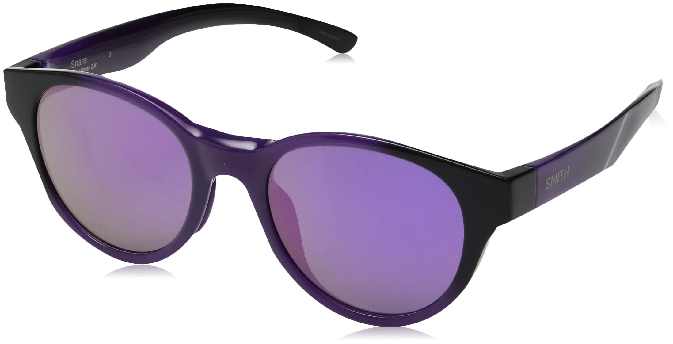 Smith Snare Carbonic Polarized Sunglasses for Men & Women - UV Protection, Lightweight & Stylish Violet Spray Lenses - Perfect for Driving, Running, and Outdoor Activities