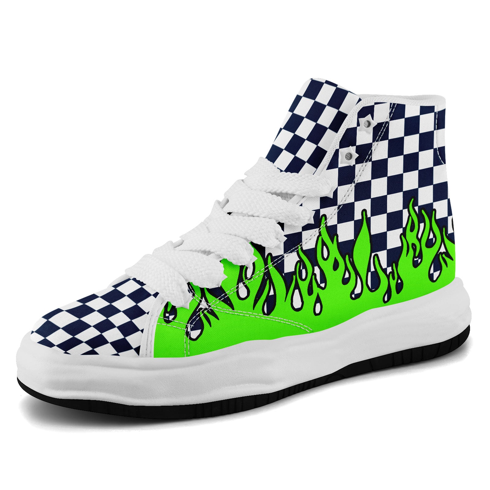 Custom Green Blue White Seattle Firesoul Personalized Sneakers - Breathable Comfortable Running Shoes for Men & Women | Perfect for Jogging, Gym Workouts and Casual Wear (Style: FN039 D020272 27)