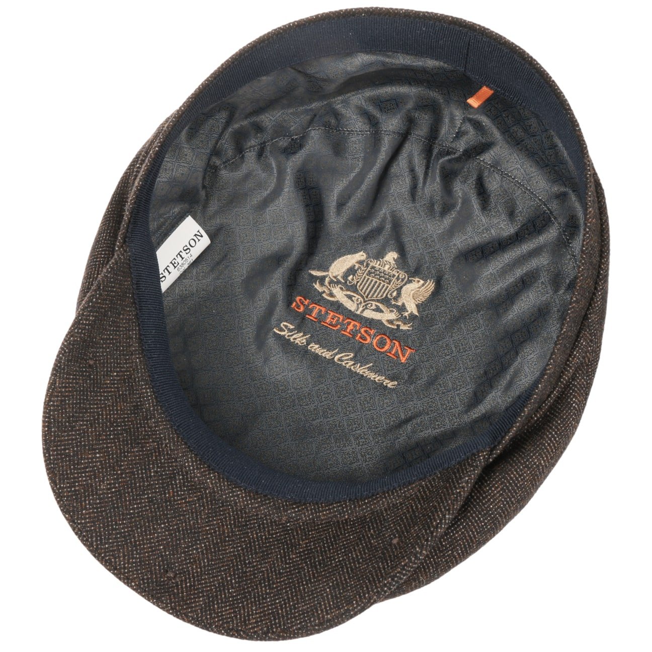 Stetson Chester Wool Silk Cashmere Flat Cap - Classic Men's Winter Hat for Outdoor Activities & Casual Wear