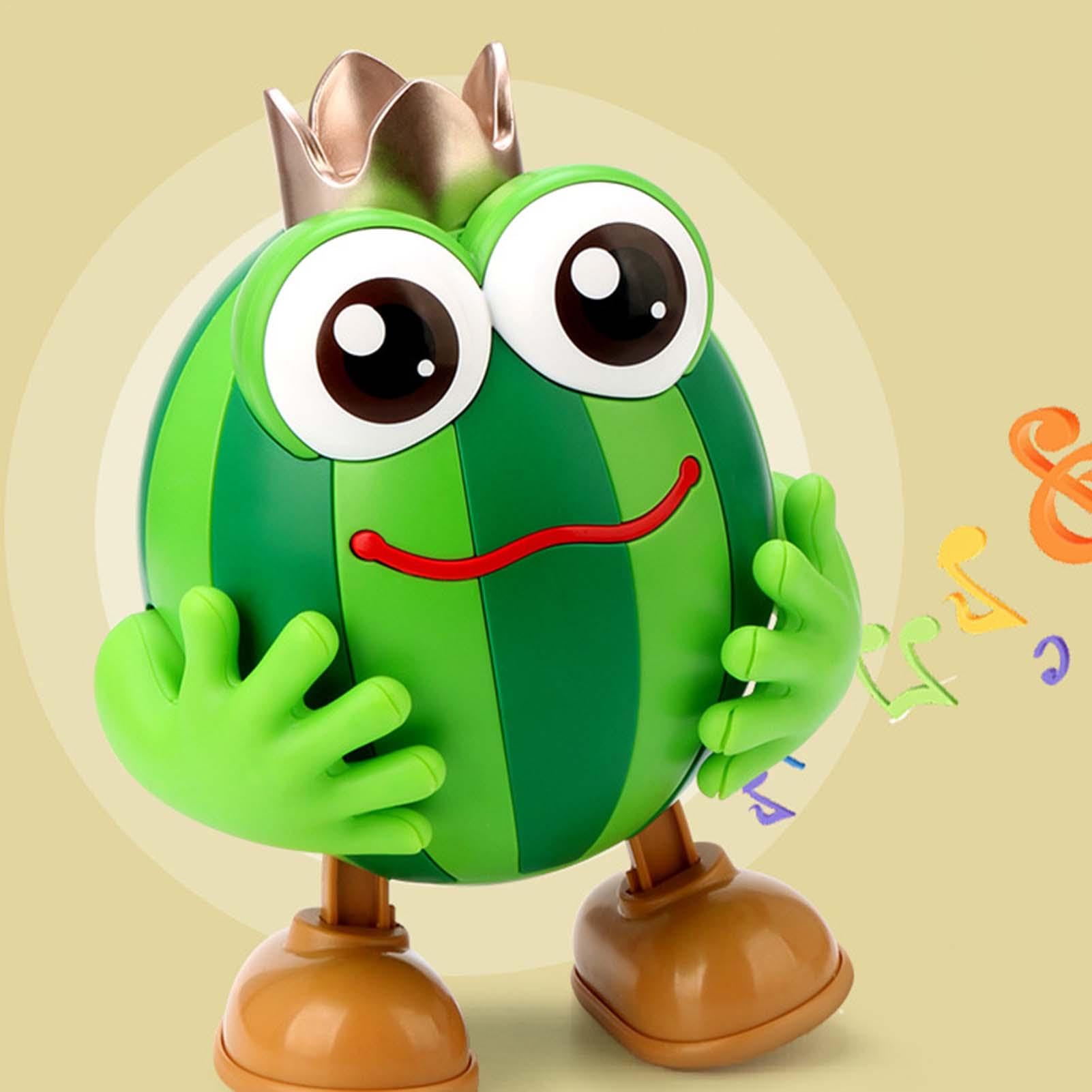 Wiuejg Electric Dancing Watermelon Cartoon Toy - Singing & Talking Interactive Fruit Toy for Kids | Fun Birthday Gift & Party Entertainment