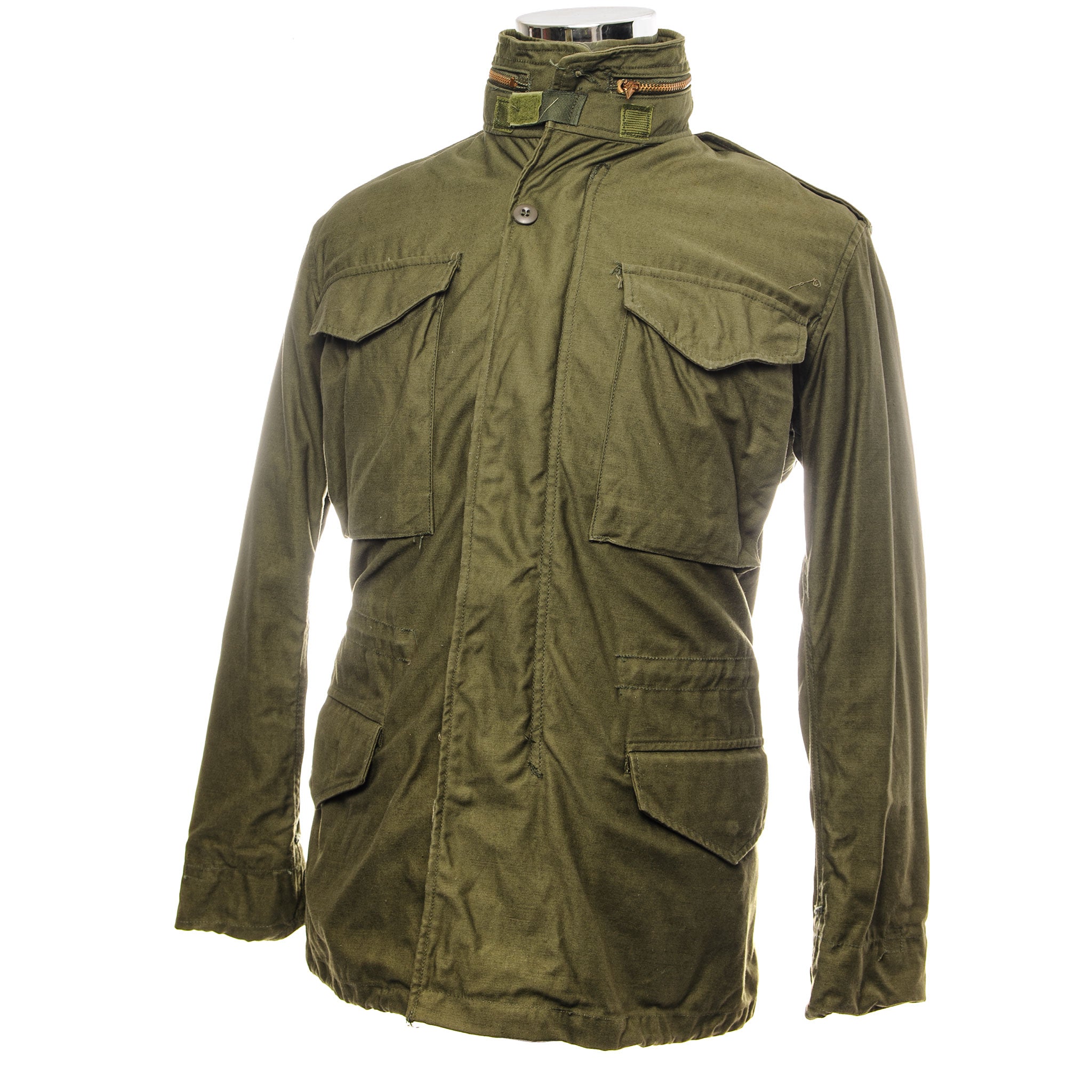 US Army M-1965 M65 Field Jacket Vintage 1972 - Size XS (X-Small) Regular Deadstock - Military Outerwear for Outdoor & Casual Wear