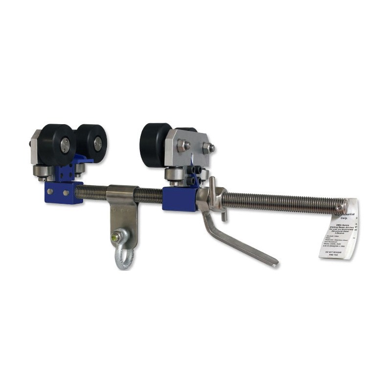 Gemtor Beam Trolley Anchor - Heavy Duty Steel I-Beam Clamp for Construction, Rigging & Material Handling - Perfect for Scaffolding, Roofing & Industrial Work Sites