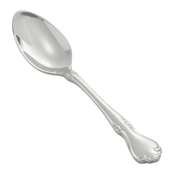 Winco Chantelle Demitasse Spoon - 0039 09 - Elegant Espresso & Dessert Spoon Set for Coffee, Tea, and Dessert Parties