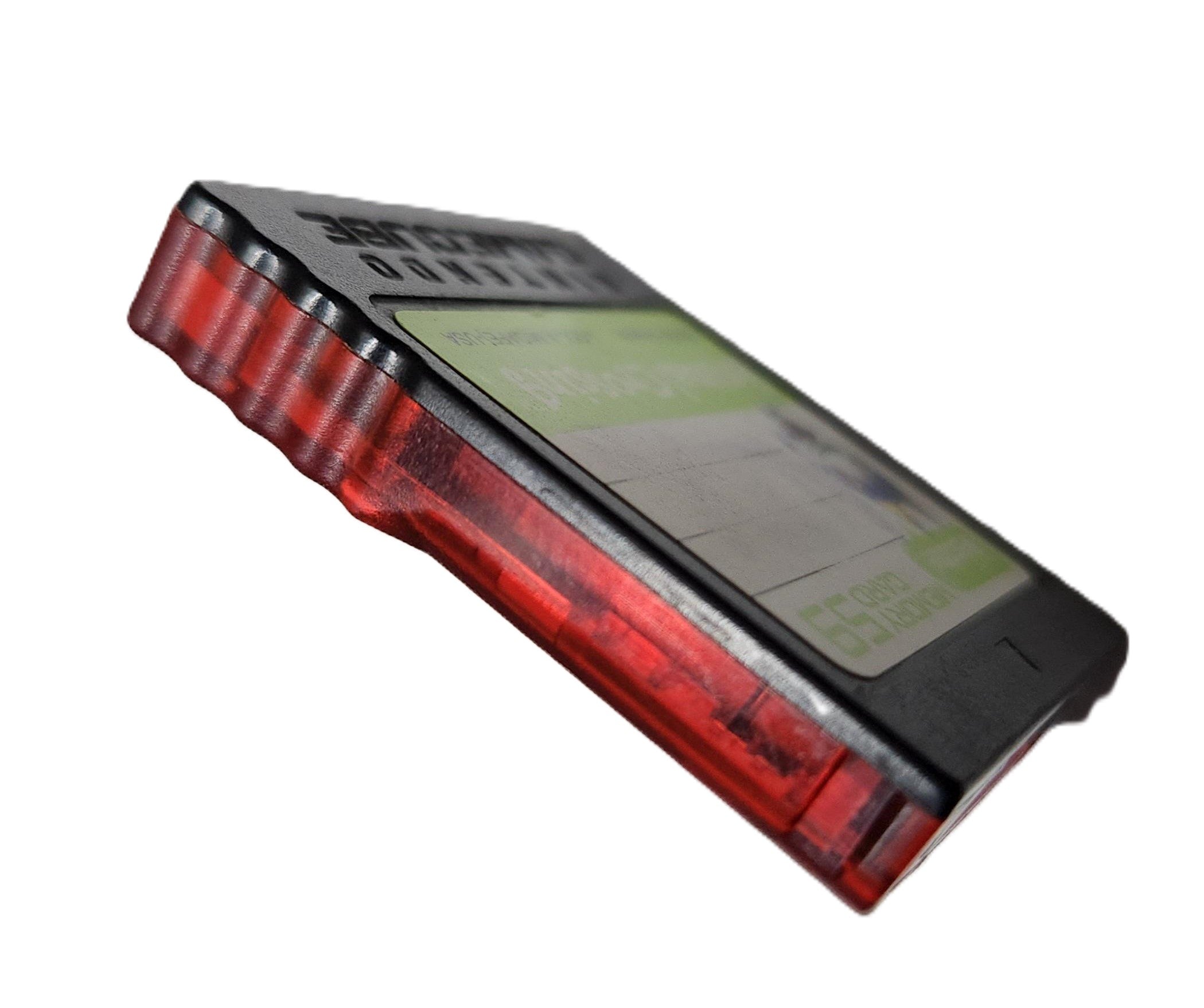 Original GameCube Memory Card 59 Blocks for Nintendo - Animal Crossing Edition (Black/Red) [DOL 008] - Save Game Data for Classic GameCube & Wii Consoles - Perfect for Animal Crossing, Super Smash Bros & More