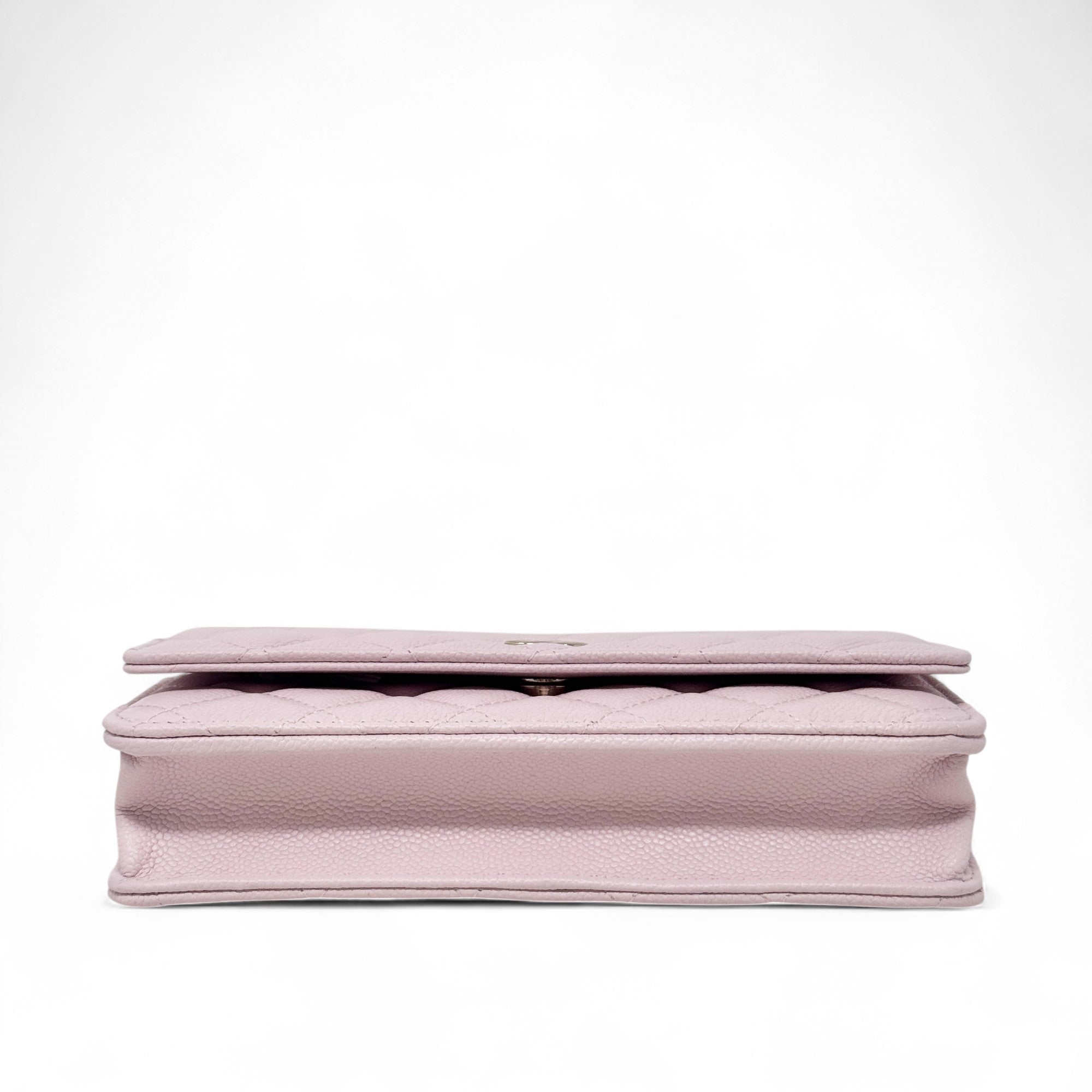 Chanel Pink Quilted Caviar Leather Wallet On Chain Crossbody Bag for Women - Perfect for Parties, Date Nights & Everyday Use