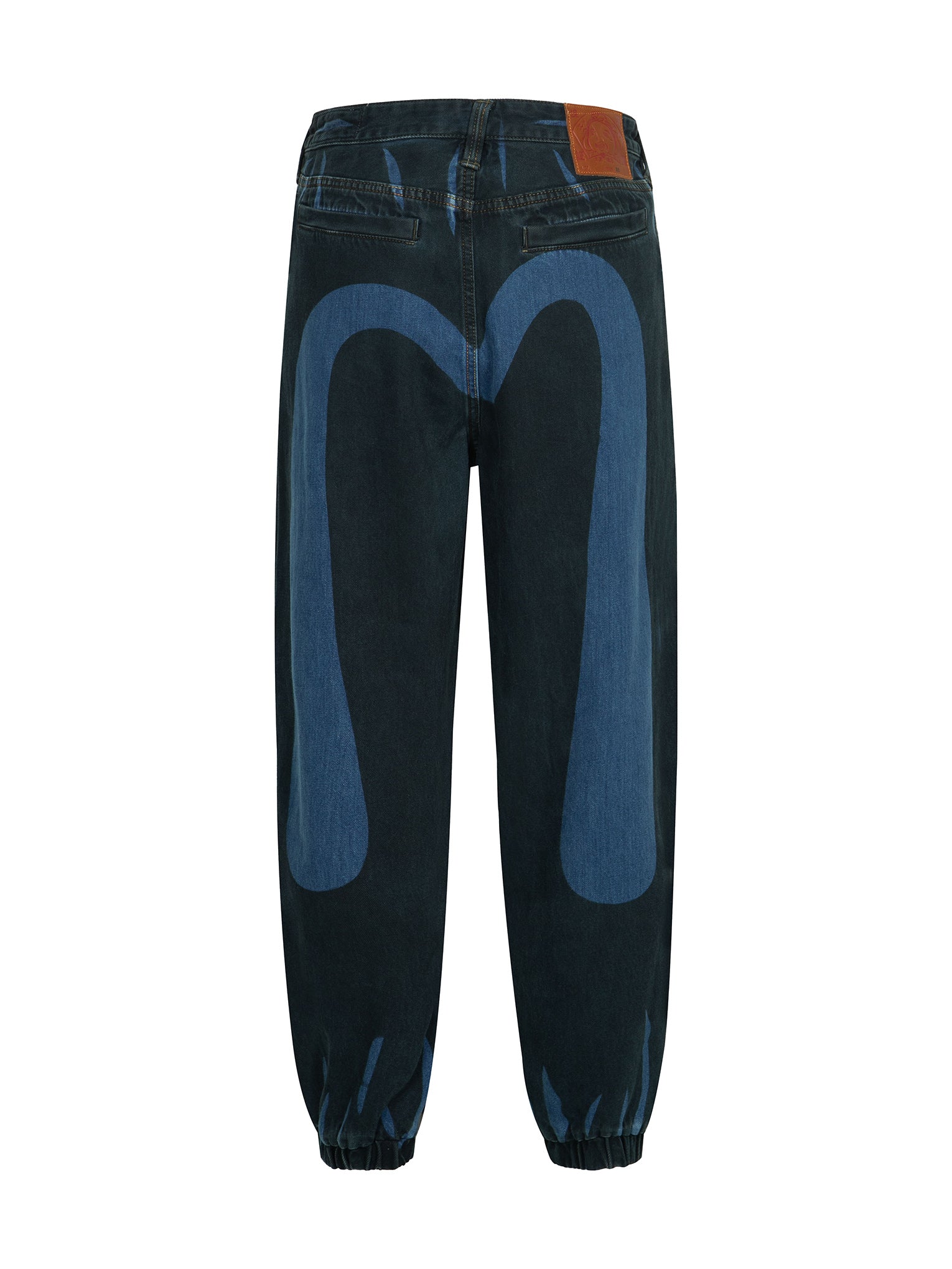 Overdye Daicock Wide Leg Denim Joggers for Women - High Waisted Stretch Comfort Pants | Casual Streetwear, Lounge & Travel Outfits