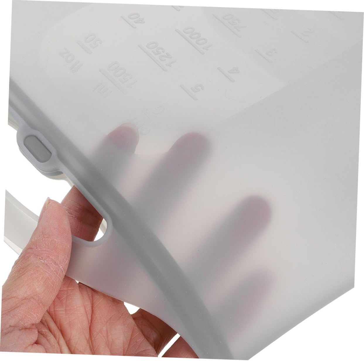 **ANDRESLAD Large Capacity Reusable Food Grade Silicone Storage & Steam Bags for Bottles - Perfect for Baby Bottles, Breast Pump Parts & Food Storage**