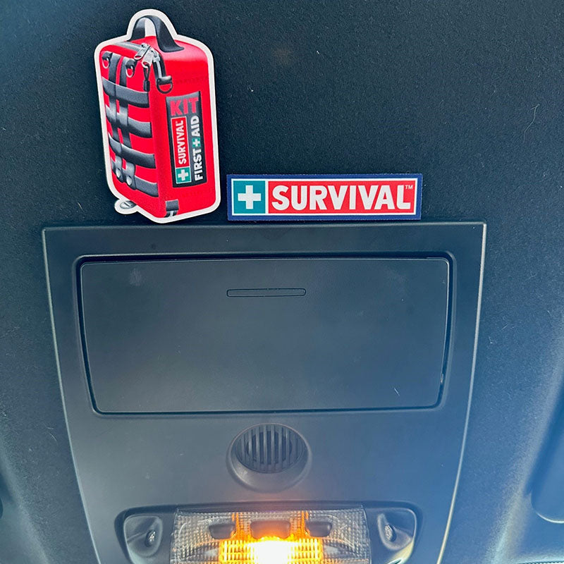 Survival Logo Patch - Embroidered Tactical Morale Patch for Military, Outdoor & Survival Gear - Perfect for Jackets, Backpacks & Hats