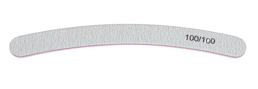AISHU 10PCS Professional Nail Files Set - 100/180 Grit Double-Sided Emery Manicure Tools for Natural & Acrylic Nails - Curved Fingernail Shapers for Home, Salon & Travel Use (Multicolor)