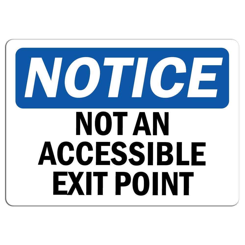 Vinyl Safety & Warning Stickers Bundle - 3 Pack (10