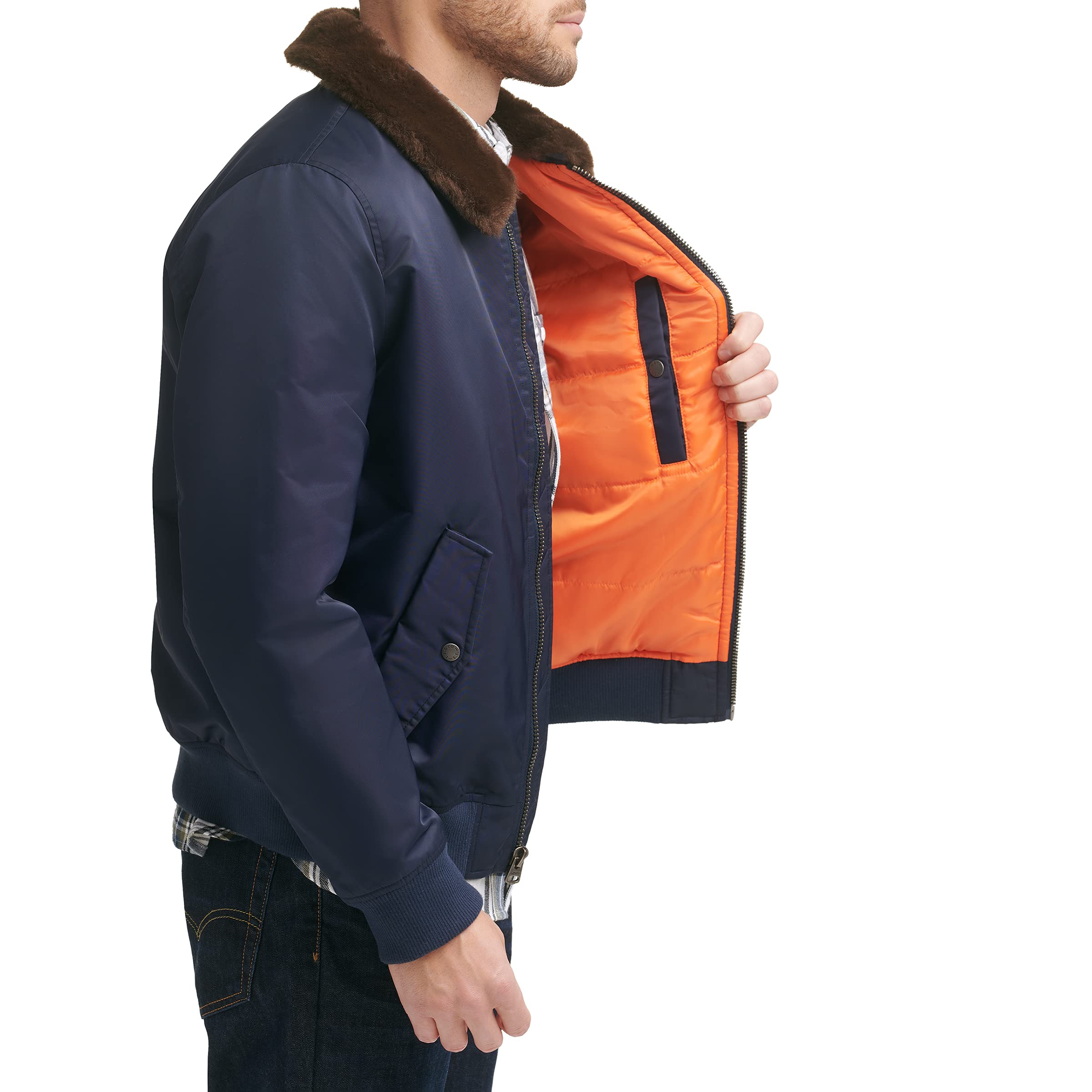 Levi's Men's MA-1 Flight Jacket - Classic Bomber Jacket for Men | Water-Resistant & Lightweight | Perfect for Casual Wear, Travel & Outdoor Adventures
