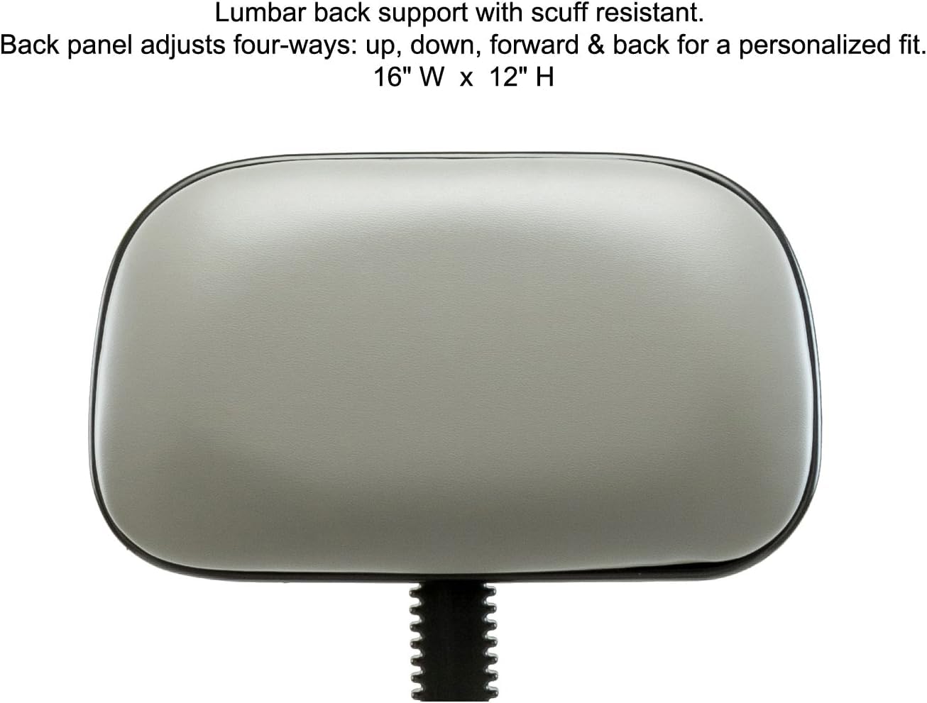 Adjustable Perch Lab Chair with Ergonomic Backrest | 17-22