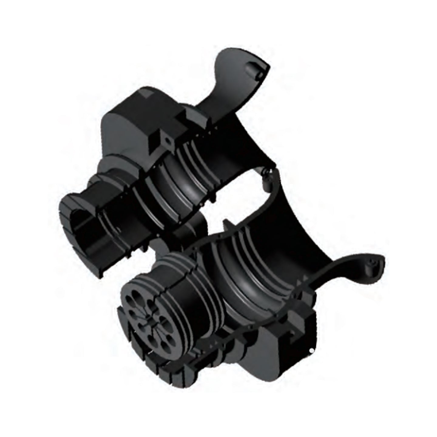 ABB IRB4600 Industrial Robot Cable Management Kit - Durable Accessories for Robotic Arm Wire Protection | Ideal for Automation, Manufacturing & Assembly Lines