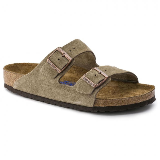 Arizona Soft Footbed Suede Leather Sandals for Women - Comfortable Casual Summer Shoes for Beach, Travel and Everyday Wear