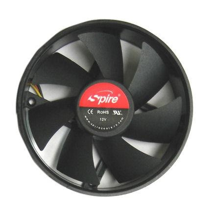 High-Performance Spire Circular 95x95x25mm Cooling Fan with 3-Pin Connector - Ideal for PC Case, CPU Cooler, and Electronics Cooling Solutions
