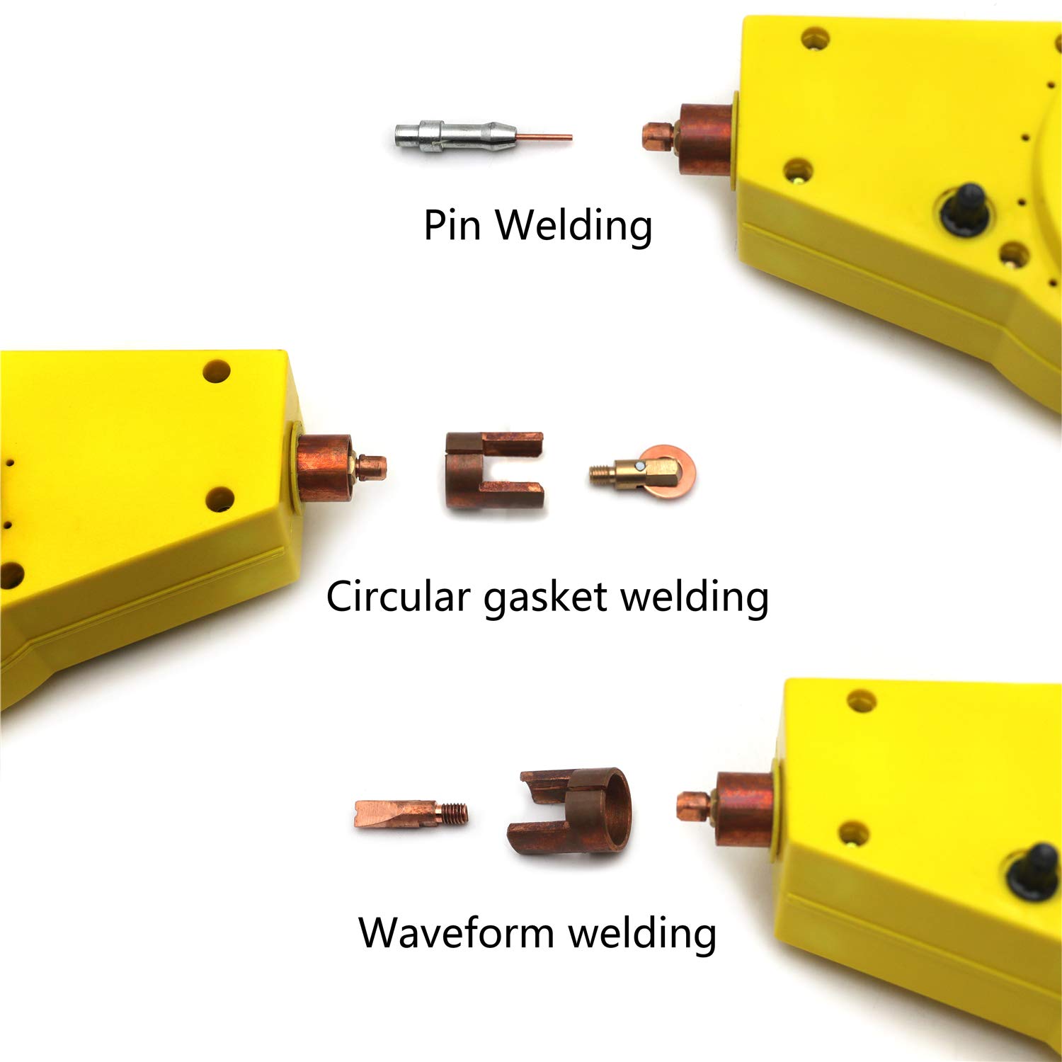 HTTMT Standard Stud Welder Starter Kit - Spot Puller, Hammer Gun, Dent Puller for Auto Body Repair [P/N: ET-CAR-FIX007-BK] | Perfect for Car Dent Removal, Collision Repair & DIY Automotive Maintenance