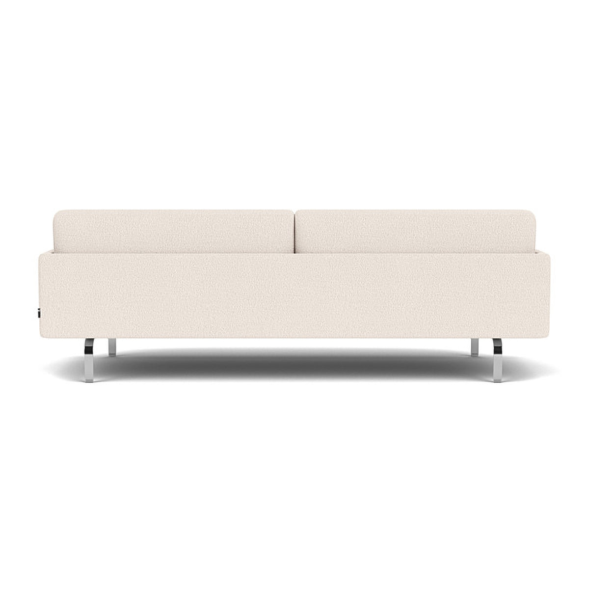 Ernest Boucle 3-Seater Sofa - Modern Upholstered Living Room Couch for Small Spaces, Comfortable Sectional Sofa for Apartments, Dorm Rooms & Cozy Home Decor