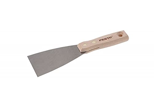 FESTA - 80mm Stainless Steel Spatula for Baking, Cooking & Cake Decorating - Perfect for Home Kitchens & Professional Bakeries