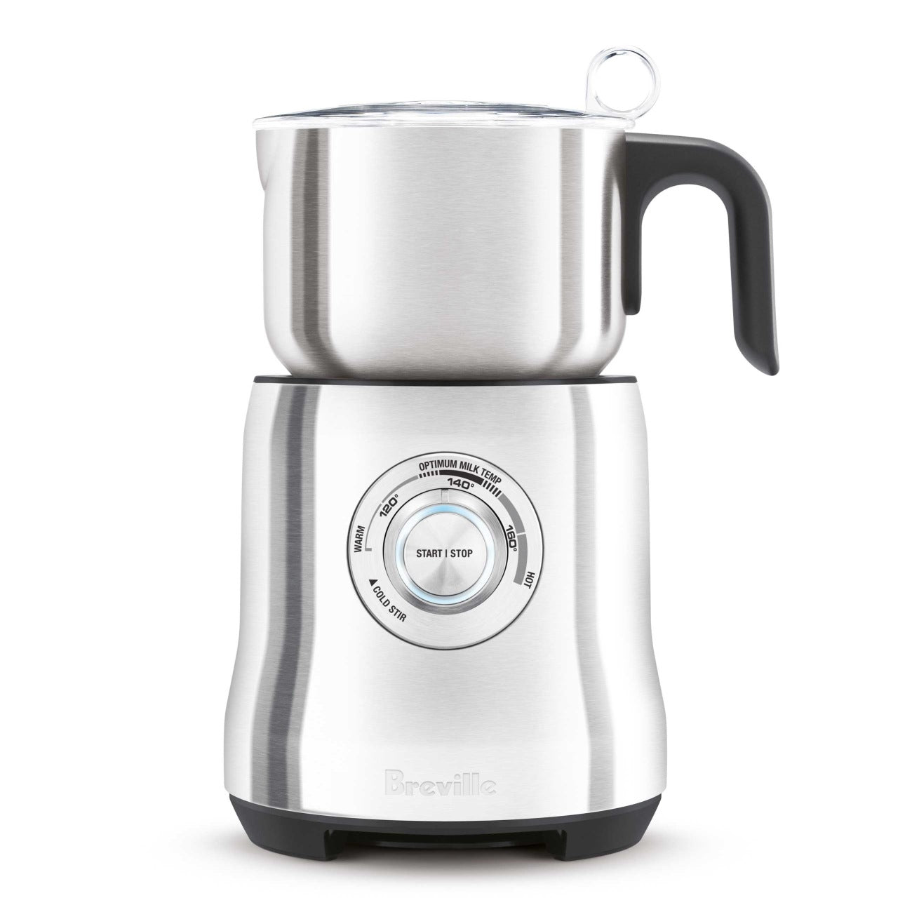 Breville the Milk Cafe™ - Premium Milk Frother for Lattes, Cappuccinos & Hot Chocolate | Perfect for Home Baristas & Coffee Lovers | Use for Creamy Froth, Steamed Milk & Specialty Coffee Drinks