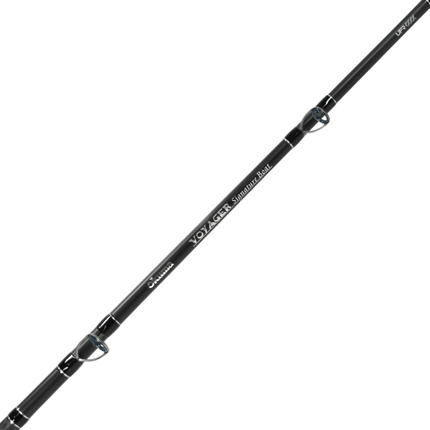 Okuma Voyager Signature Boat Travel Fishing Rods - Lightweight, Durable & Portable for Saltwater & Freshwater Angling - Perfect for Kayak, Boat & Shore Fishing Adventures