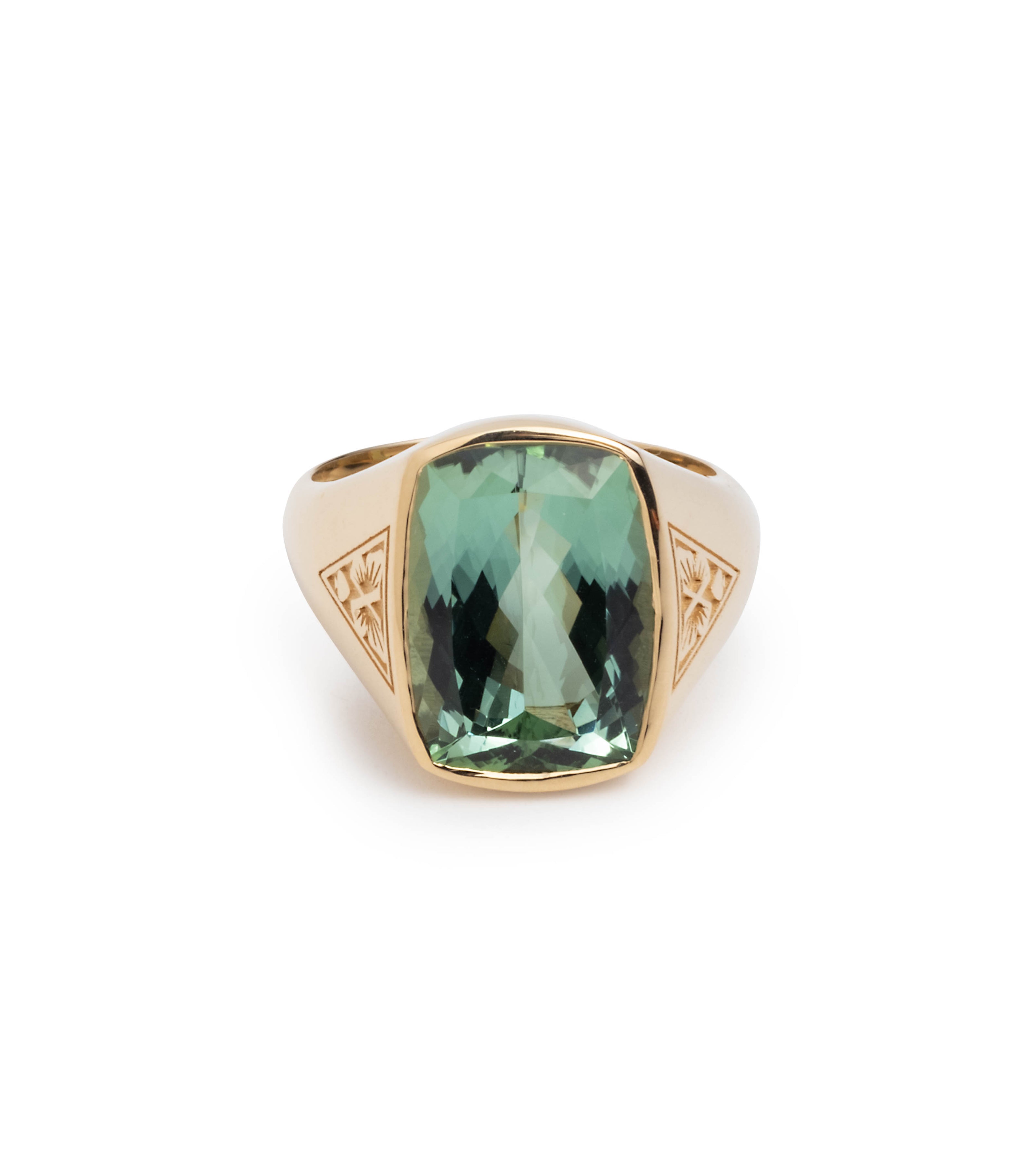 10.85 Carat Natural Green Tourmaline Gemstone Ring - Unique Handcrafted Jewelry for Women | Perfect for Weddings, Anniversaries & Special Occasions