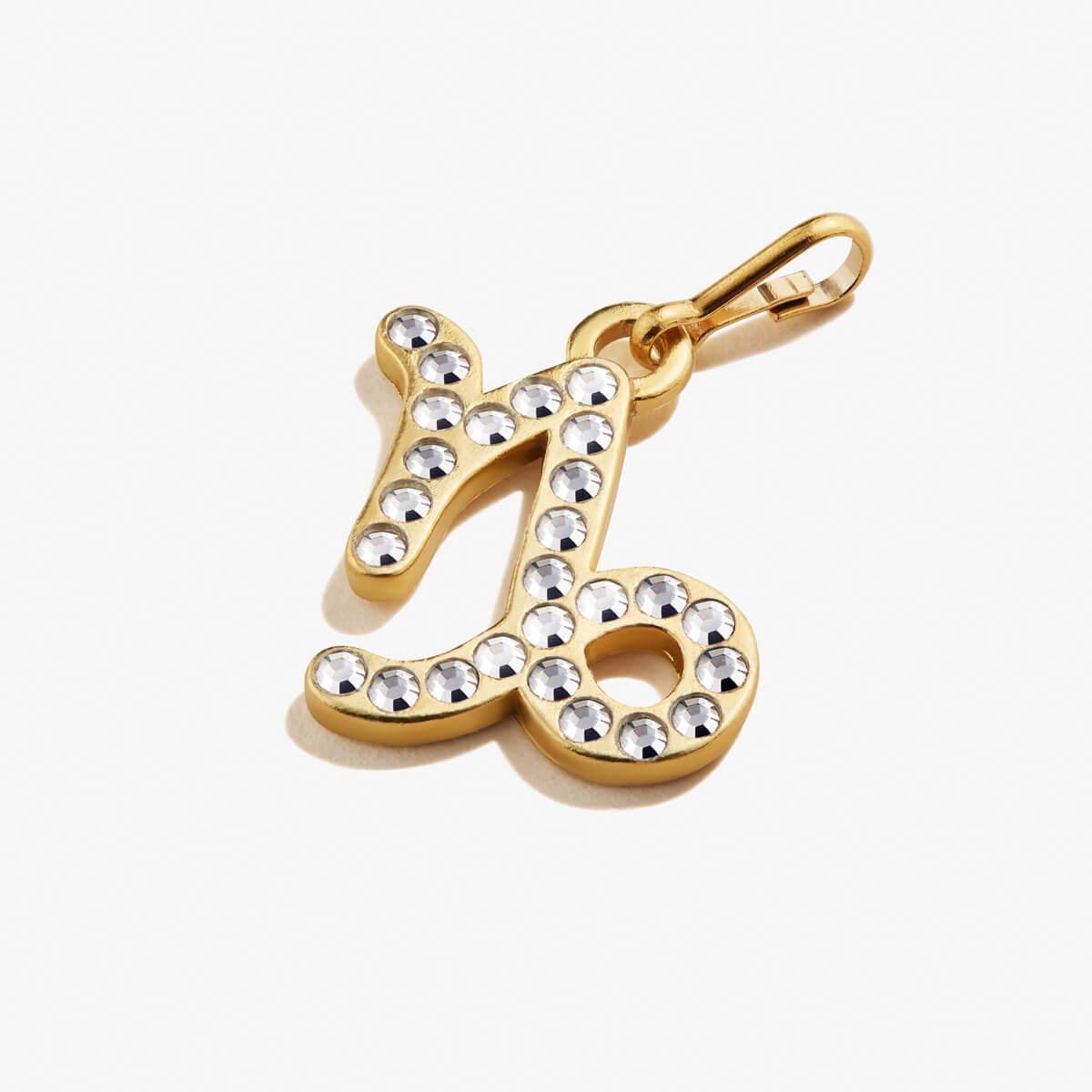 Capricorn Zodiac Pavé Crystal Charm Pendant Necklace – Elegant Birthstone Jewelry for Women, Perfect for Birthdays, Anniversaries & Gifts | Astrology-Inspired Fashion Accessory