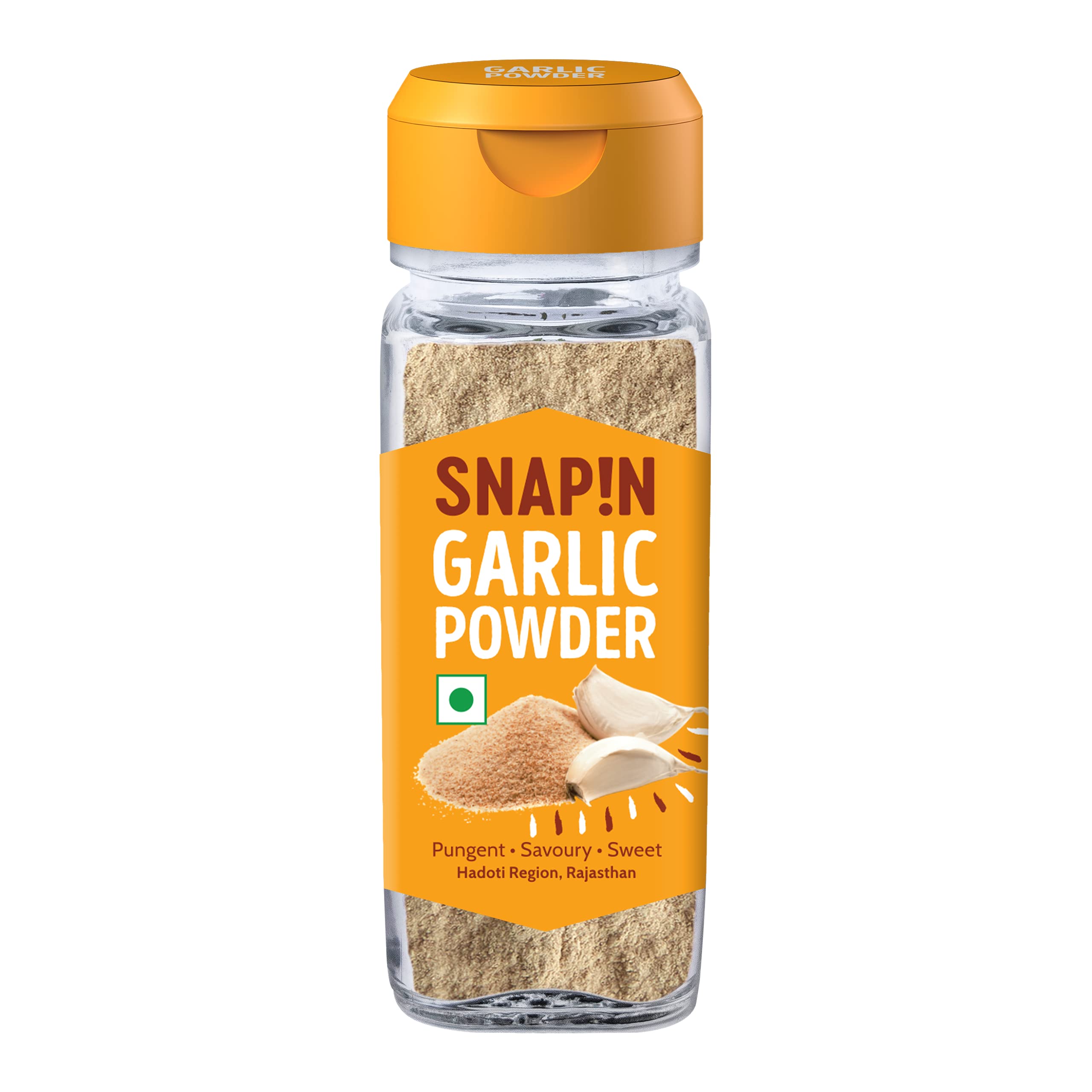Premium Organic Garlic Powder - 40g (1.41 oz) | All-Natural, Non-GMO, Gluten-Free | Perfect for Cooking, Seasoning & Meal Prep